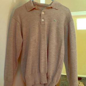Vintage beige Lacoste sweater